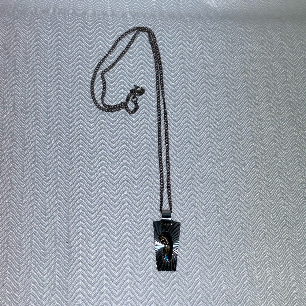 Vintage virgin Mary necklace